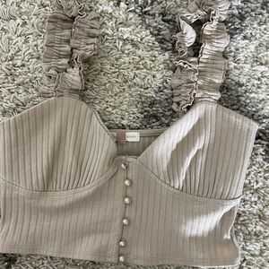 Backyard Roses Darcy top